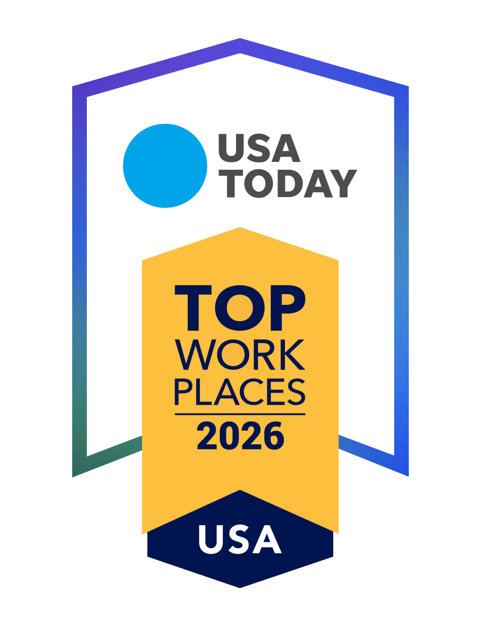 USA Today Top Workplaces USA 2026 award